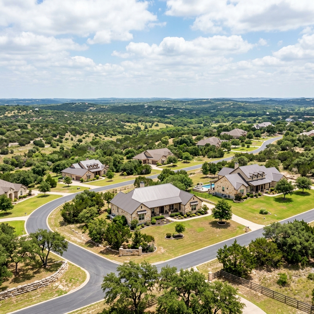 Liberty Hill Texas spacious residential landscape — biohazard cleanup services serving Williamson County