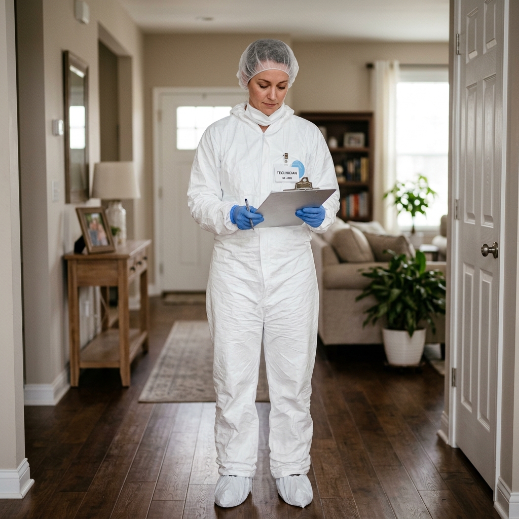 Compassionate biohazard cleanup technician in Round Rock TX